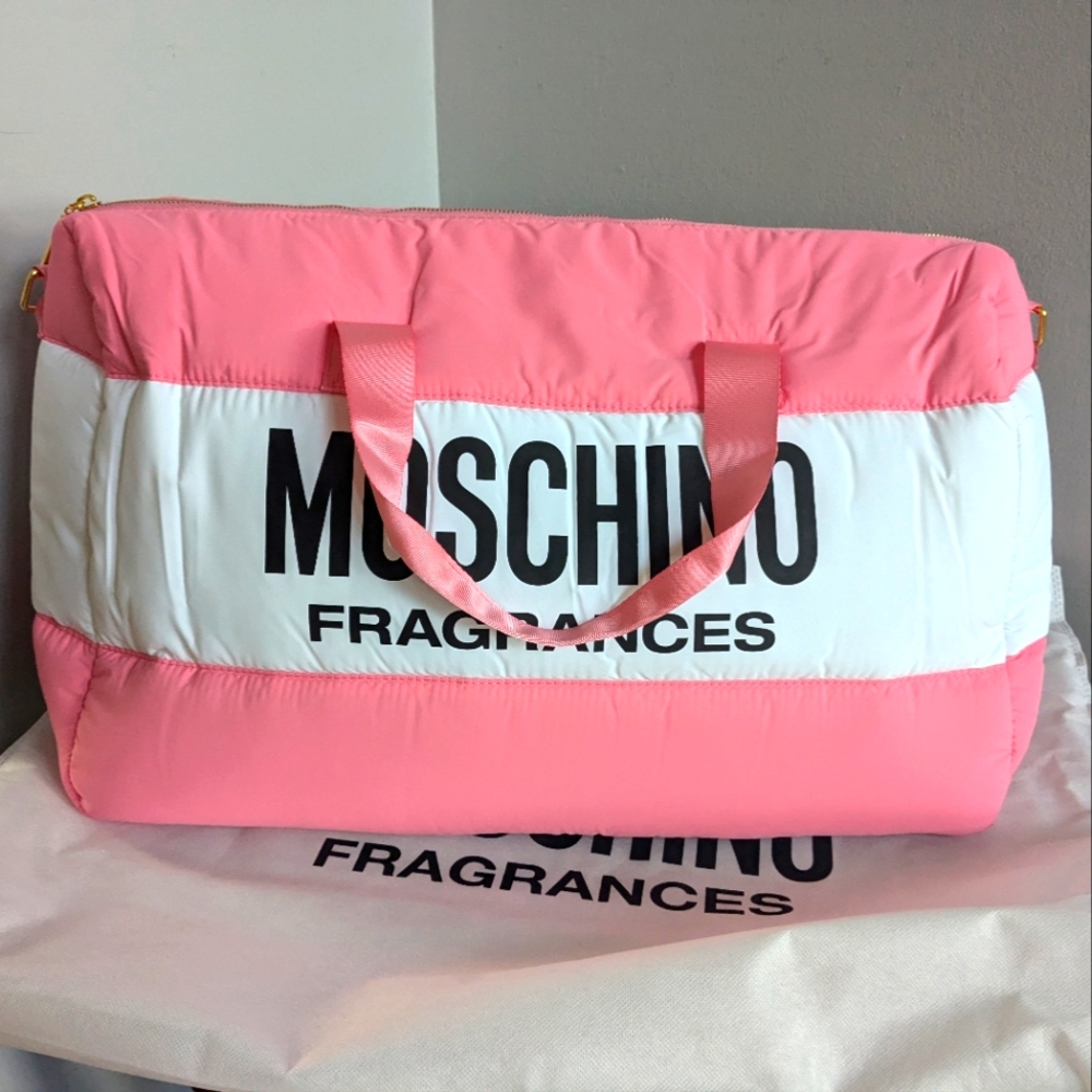 Moschino duffle bag limited edition